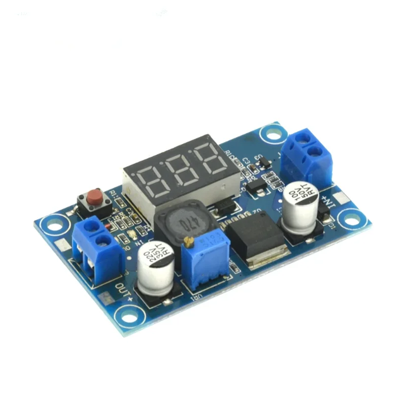 LM2596 DC DC Step Down Converter Voltage Regulator LED Display Voltmeter 4.0~40 To 1.25-37V Buck Adapter Adjustable Power Supply