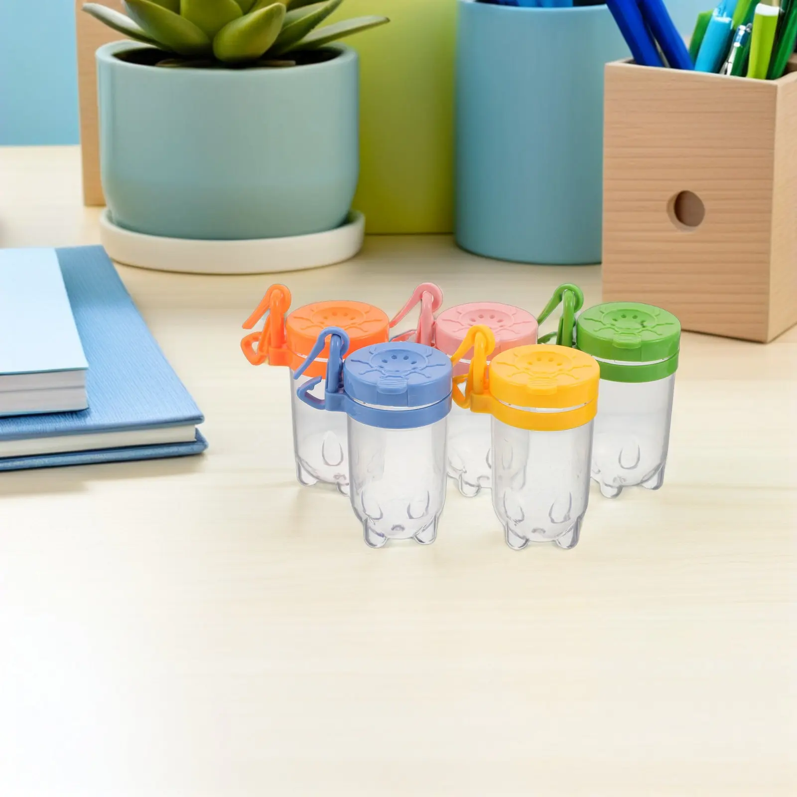 

Набор из 10 прозрачных пластиковых контейнеров для наблюдения за насекомыми с откидной крышкой, портативный бокс для изучения природы, набор для научных исследований