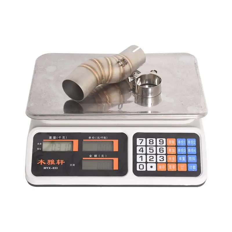 Sistema de Escape para motocicleta, silenciador de fibra de carbono, tubo de conexión medio, Escape de 51mm con DB Killer para CFMOTO 450MT 2024-2025