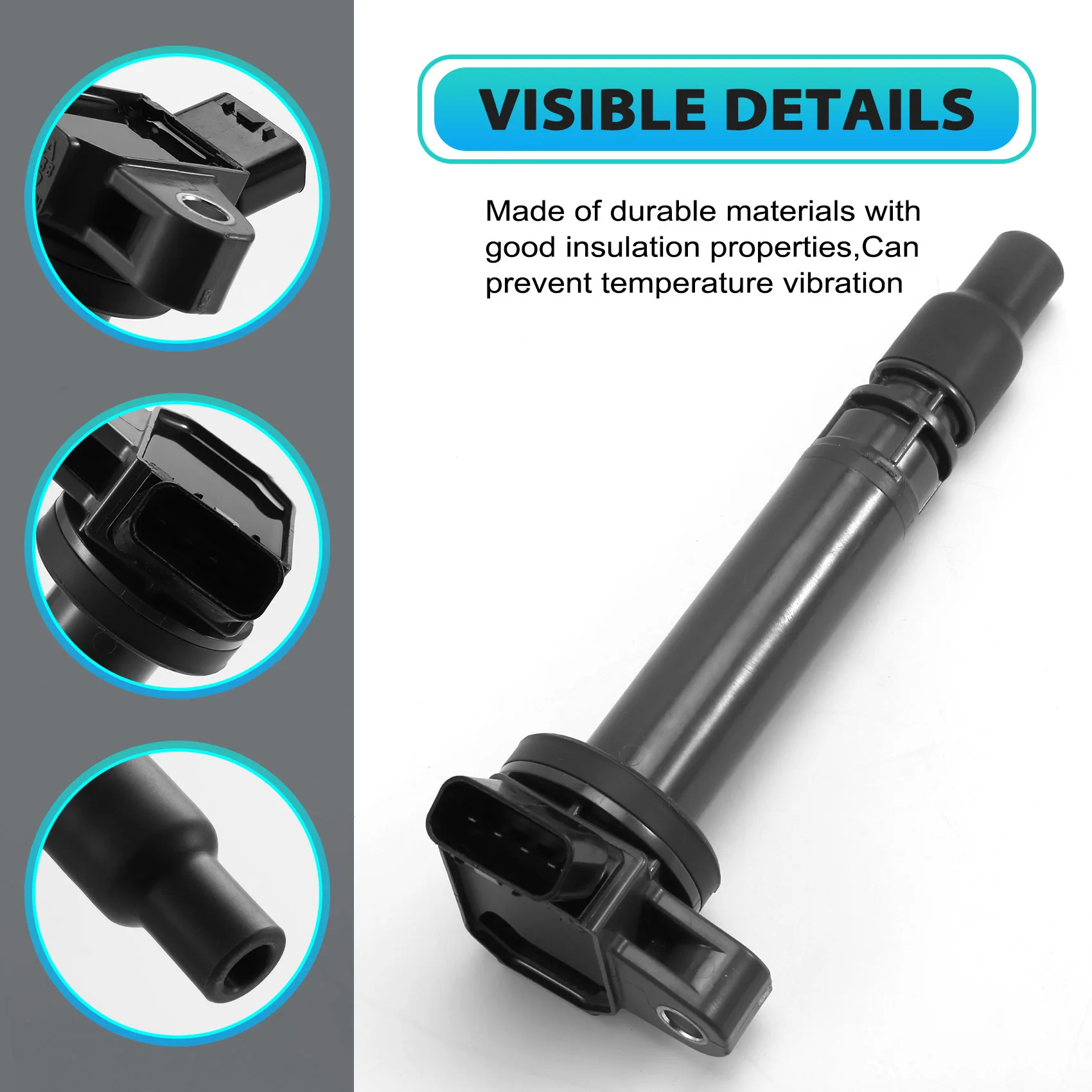 

Unusual Ignition Coils 90919-02238 For TOYOTA Lexus Pontiac Vibe Celica Corolla Matrix L4 1.8L 90919 02238 9091902238