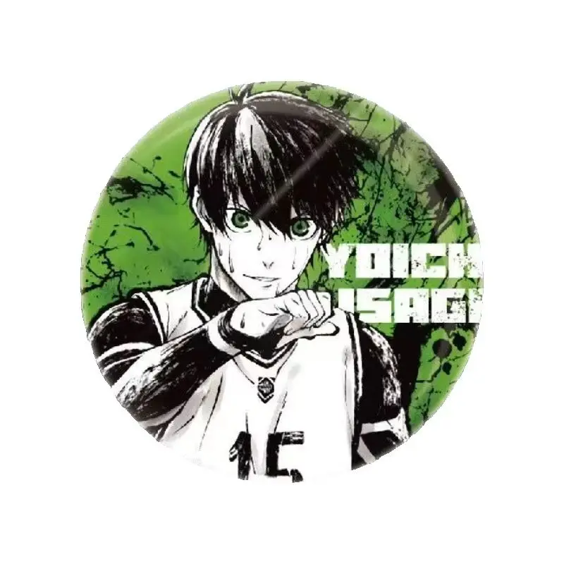 Bachira Meguru Figure Badges Character Chigiri Hyoma Backpack Ornament Pins Rin Itoshi Anime Brooch Fans Collection Gift