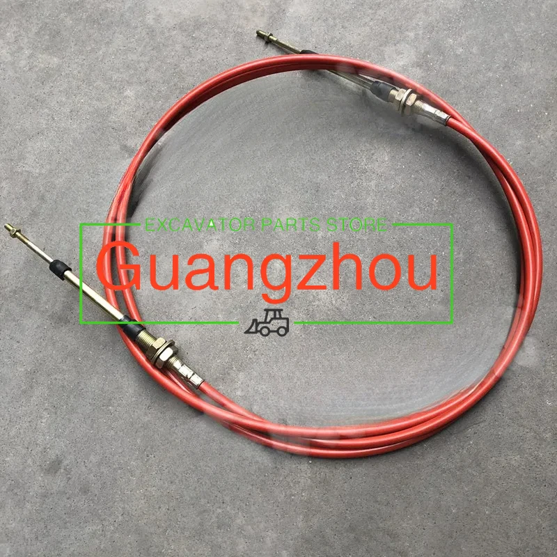 for KOBELCO SK200-3 200-5 200-6-6E 200-8  Excavator Spare Parts Throttle  Cable Accelerator Excavator Accessories Higher Quality