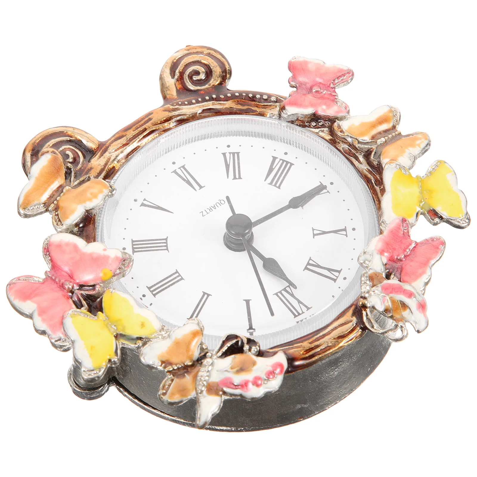 

European Style Clock Vintage Table Non ticking Classical Desk Desktop Decoration Mantelpiece Bedroom Living Room Decor