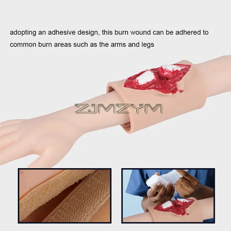 Tibia Open Fracture Training Module Skin Module Training Module Practice Module Wearable Fracture Wound