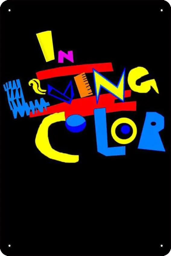 In Living Color (1990) Show Poster Home Wall Art Tin Signs Retro Garage Plaque Decorative Living Room Office Hotel Cafe Bar es