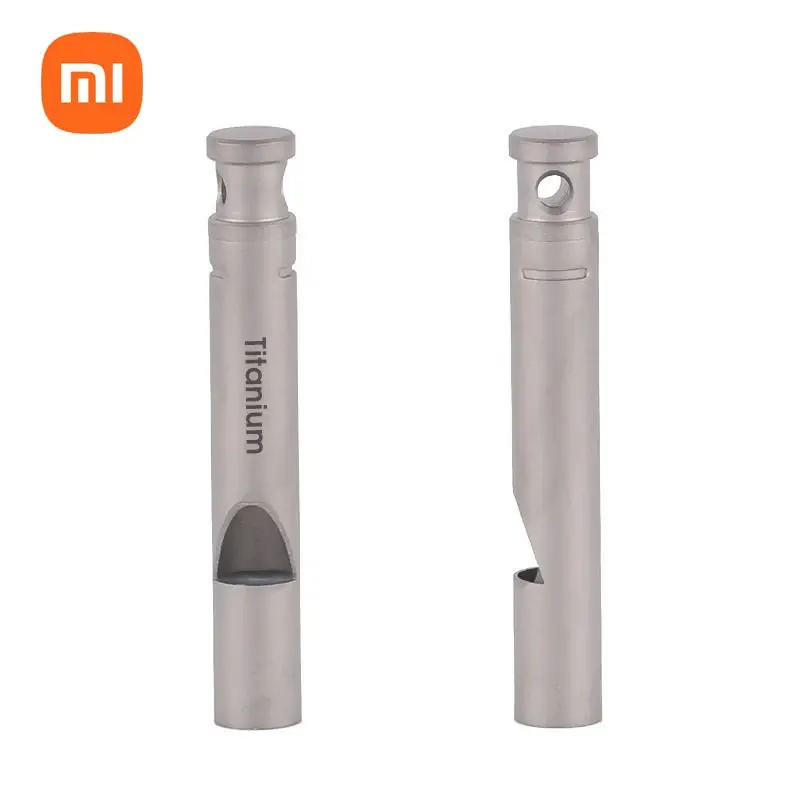

Xiaomi чистый титановый свисток для выживания легкий портативный уличный свисток из титанового сплава Кемпинг HF свисток