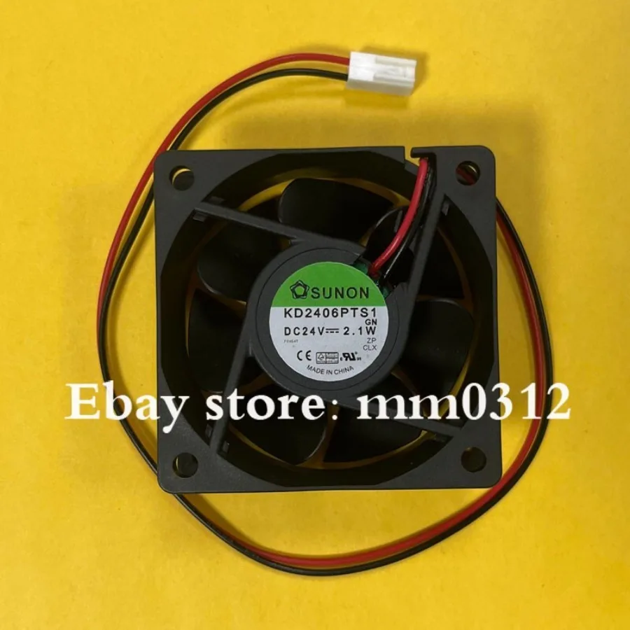 

1PCS for SUNON KD2406PTS1 6025 DC24V 2.1W 6CM 2-Pin Inverter Fan