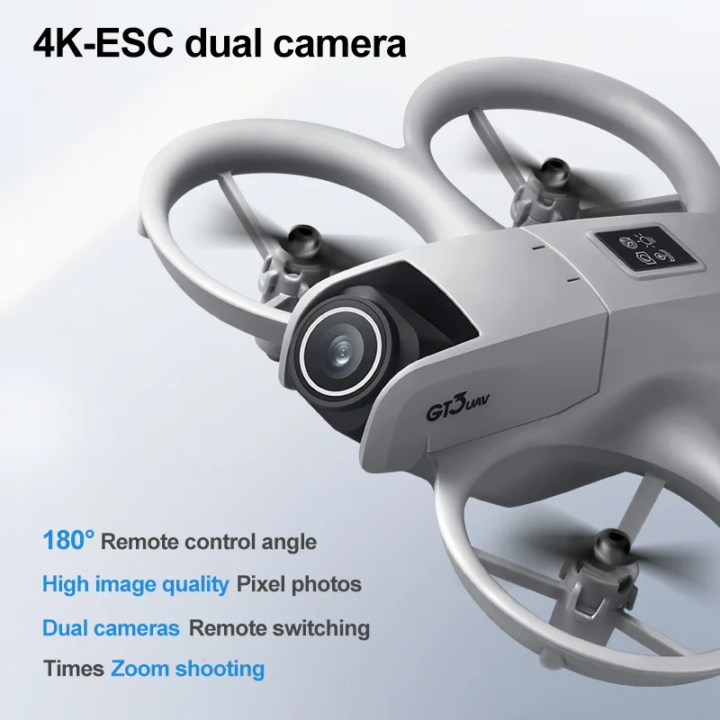 RC 6/8K Drone Dual Camera UAV GT3 Luchtfotografie HD Obstakel vermijden Quadcopter Met Verlichting Outdoor kinderen Speelgoed Vliegtuigen