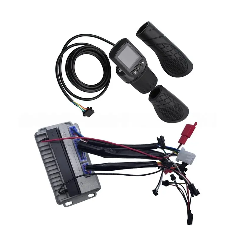 【تخفيض السعر!】وحدة تحكم كهربائية بدون فرش 36 فولت/48 فولت/60 فولت 500 وات مع لوحة عرض LCD GZ3 دراجة إلكترونية سكوتر كهربائي Pa #4