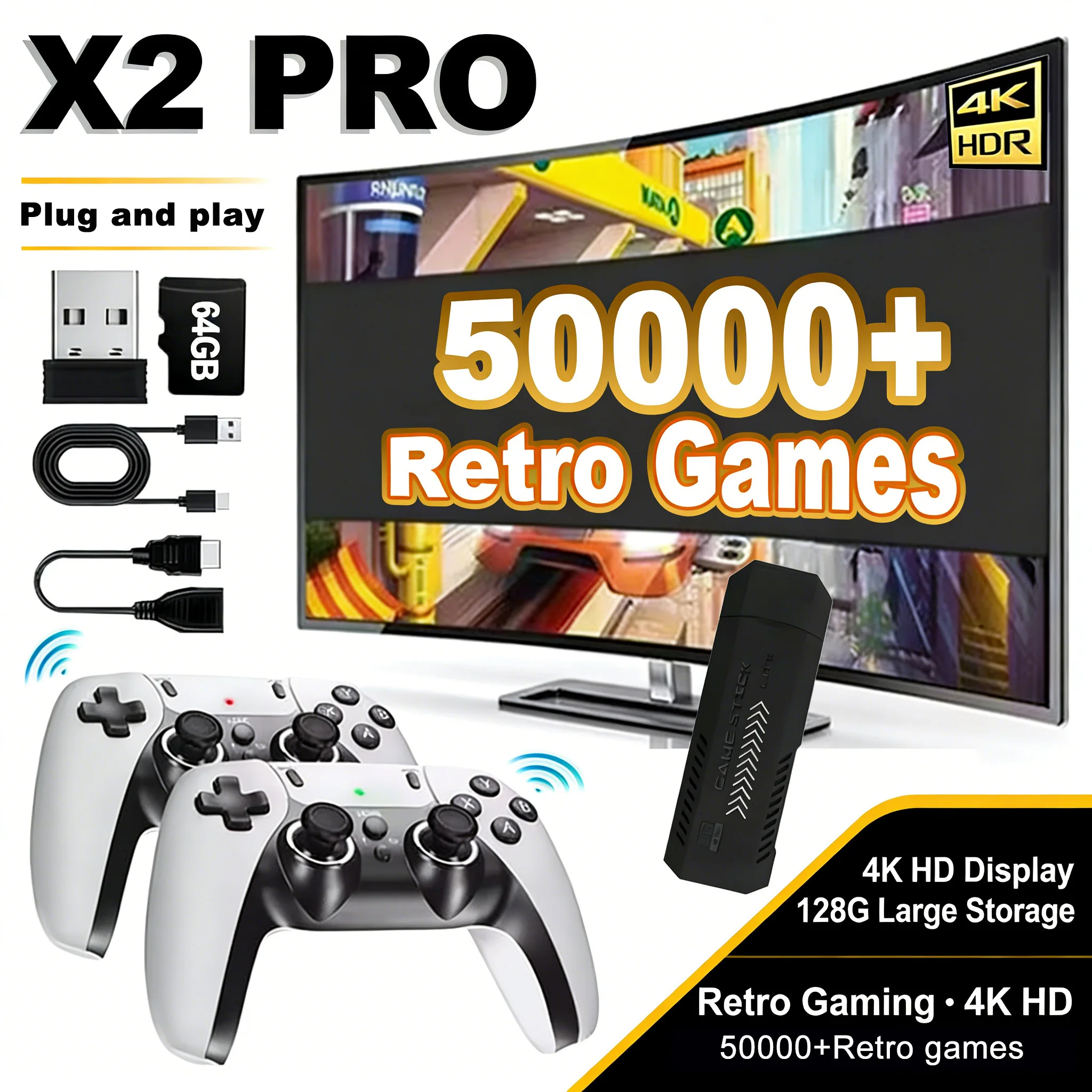 Retro Gaming X2 - The X2 Pro Video Game Console