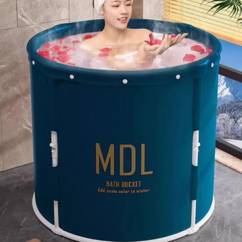 折りたたみ式ミニチュア浴槽ポータブルバスルーム子供用小型浴槽大人用浴槽温冷バニョワール折りたたみ式アブルテ家庭用家具