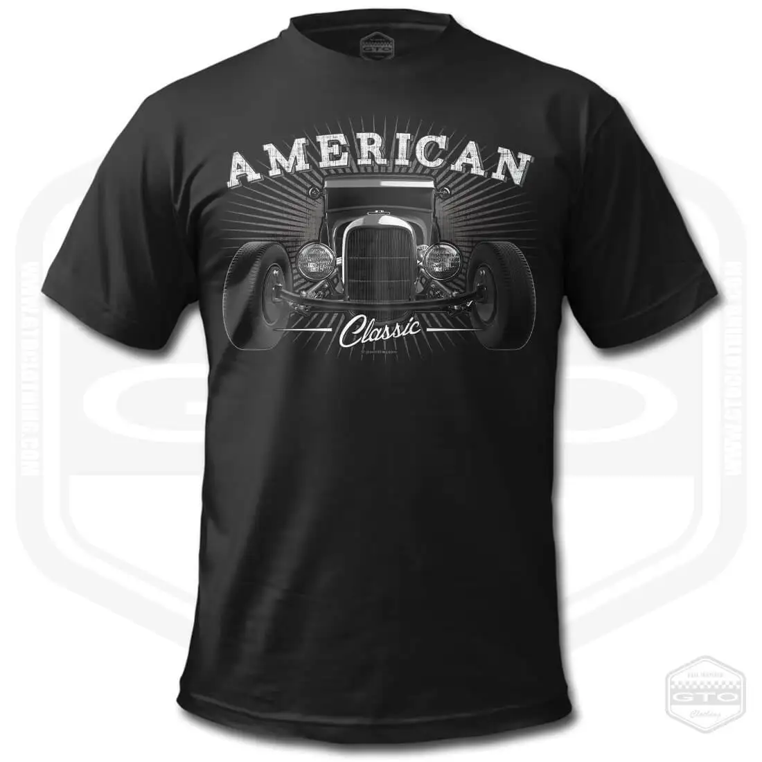 

Retro Hot Rod Vintage Cars Classic American Car T-Shirt 100% Cotton O-Neck Short Sleeve Summer Casual Mens T-shirt Streetwear