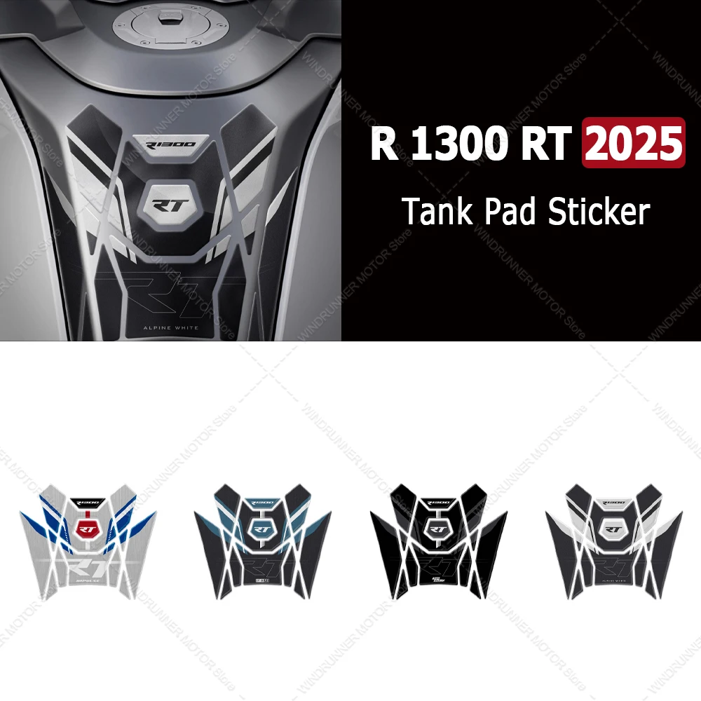 

Motorcycle Accessories Tank Pad Sticker 3D Gel Epoxy Resin Fuel tank sticker set Anti-Slip Sticker For R 1300 RT R1300 RT
