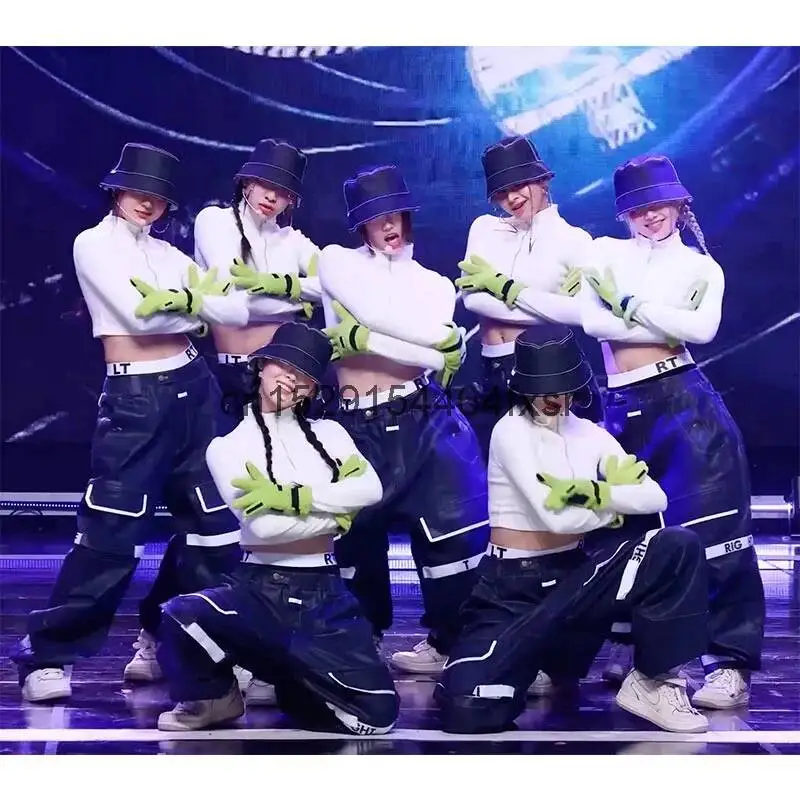 

Same Girl Group Left Right Performance Costume 2024 New Street Dance, Jazz Dance, Singing Costume, Stage Performance Costume
