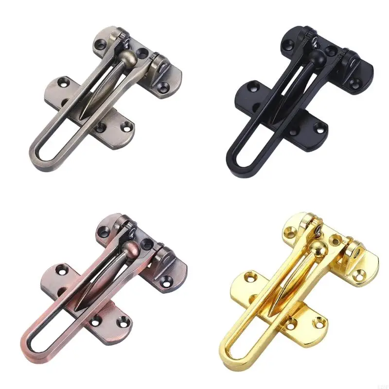 E28F Heavy Duty Door Latches Swing Bar Childproof designs Door Lock for Home Security Suitable for Residential & Hotel Door