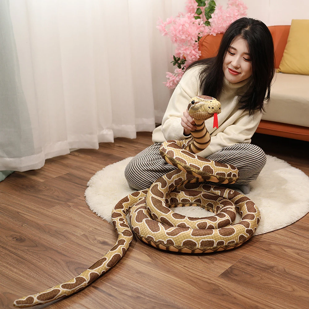 

Simulated Snake Python Fun Gift Stuffed Plush Toy