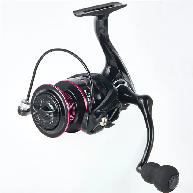 BILLINGS Fishing Reel,8-12KG Drag Spinning Reel,5.2:1 Gear Ratio,Metal Spool&Right/left Inter-Changeable Rocker Carrete de pesca 5