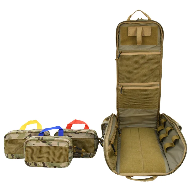 Bolsa médica táctica MOLLE nylon 1000D multifunción - imagen 2