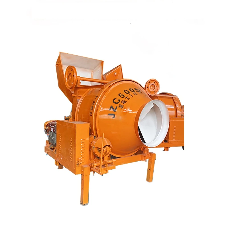 High Efficiency Diesel Mobile Ladder Mixer Convenient On-the-go Concrete Mixer