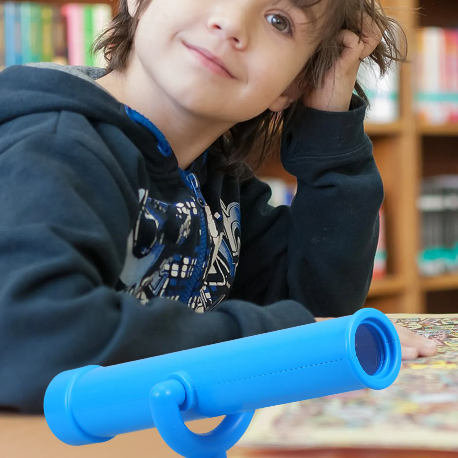 1 Portable Pirate Monocular Telescope for Kids Outdoor Adventure Party Carnival Halloween Decor Collecting Exploration