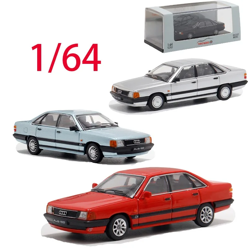 

RM Diecast 1/64 Scale Audi Alloy Car Model Audi 100 3 C3 Play Vehicles Toys for Boys Original Box Collection Display