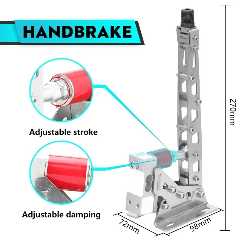 محاكاة سباق فرملة اليد Usb Sim 64bit تحميل خلية ل رالي ألعاب قابلة للتعديل الفرامل ل Logitech G29/G27/G25/ G920T300 T500 RS PC #4