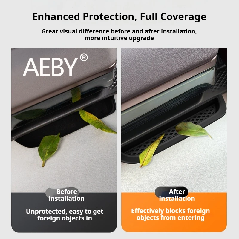 AEBY لـ ZEEKR 7X 2024 2025 غطاء فتحة التهوية، زخرفة سيليكون جانبية رئيسية وركاب، ملحقات تصفيف السيارة الداخلية المخصصة