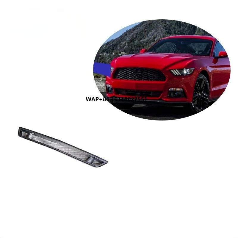 2015-2017 High Level Material Real Carbon Fiber Front Bumper Grille for  for Mustang