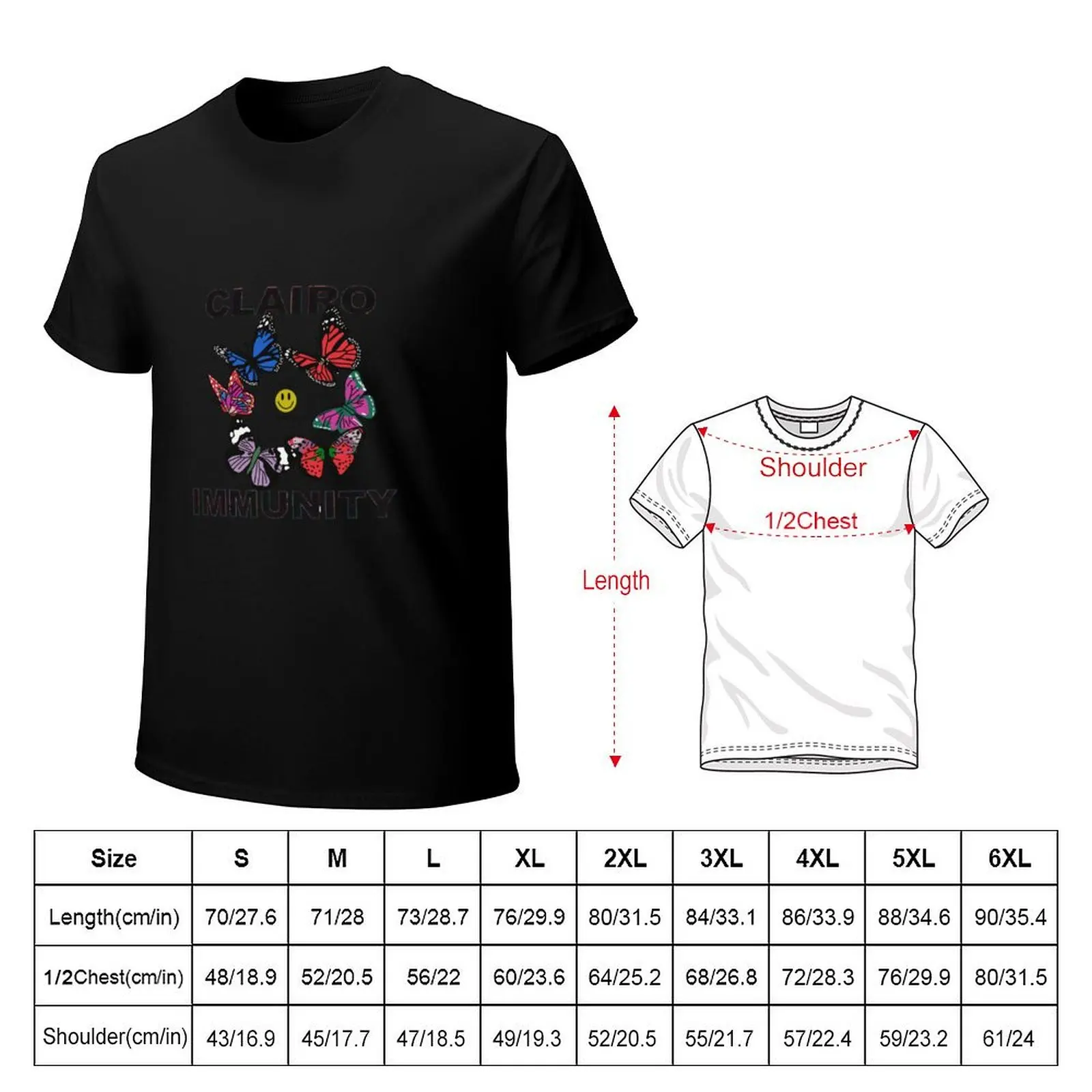 Clairo Immunity Album Art Transparent T-Shirt Mechanic Work Tee Shirt