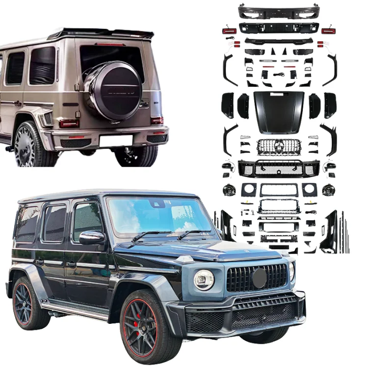 Body Kit for   G Class W463 2003-2018 Upgrade to W465  G63 Front Rear Bumper Assy Hood Grille Tested Original