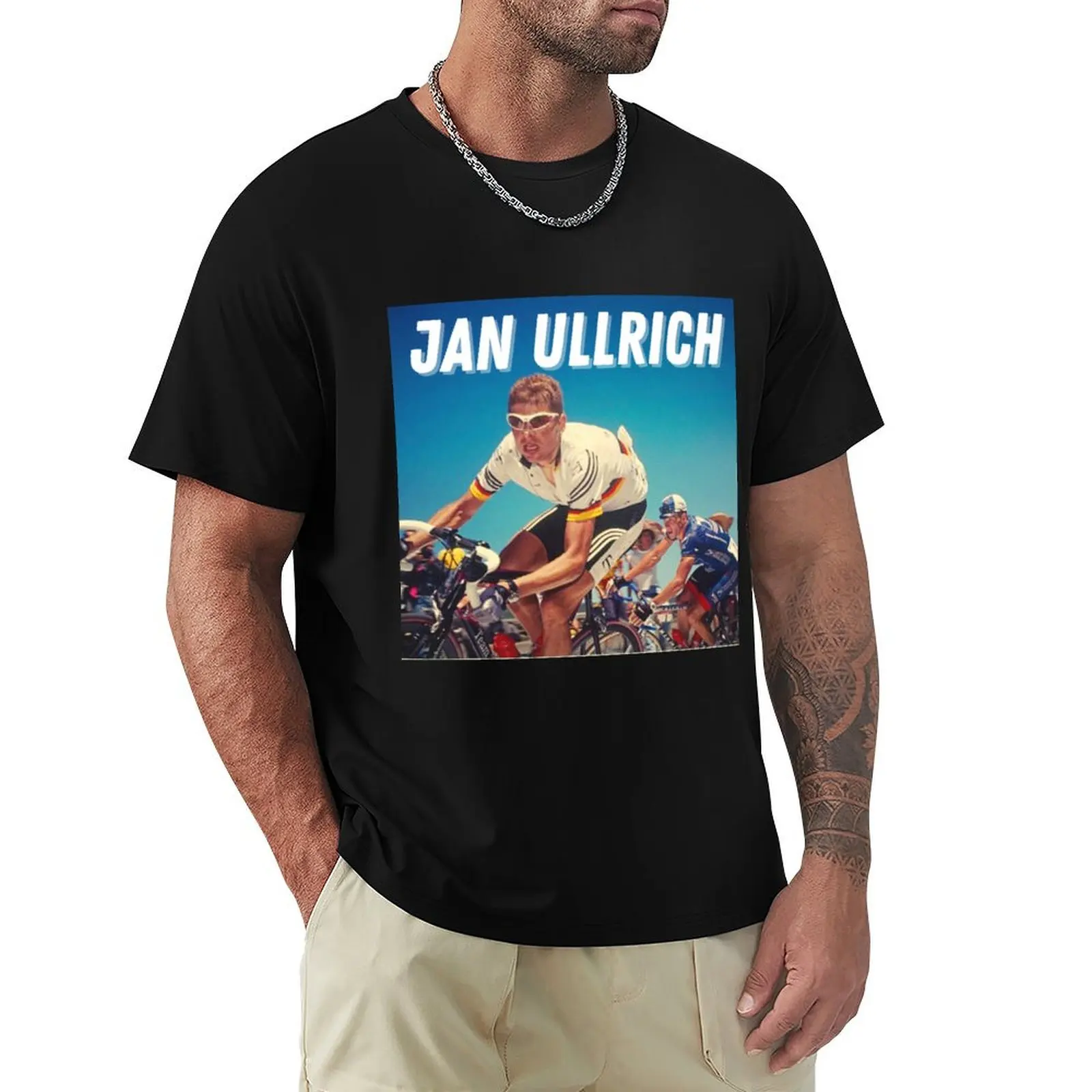 Jan Ullrich T-Shirt customizeds blanks shirts graphic tee baggy shirts t shirts men