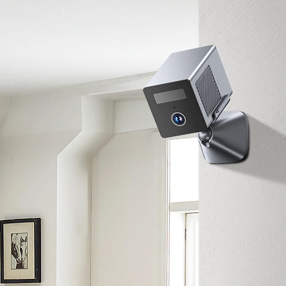 Mini telecamera HD da 5MP 2MP Wifi IP Smart Home Visione notturna interna Rilevazione umana Videocamera di sorveglianza di sicurezza wireless Audio