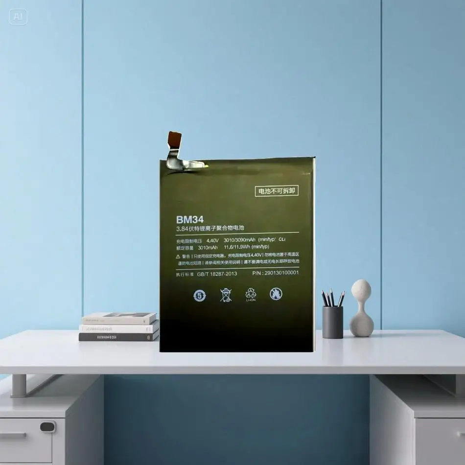 

Стабильный аккумулятор мобильного телефона для Xiaomi MI Note Pro BM34, 3010 мАч, высокая совместимость
