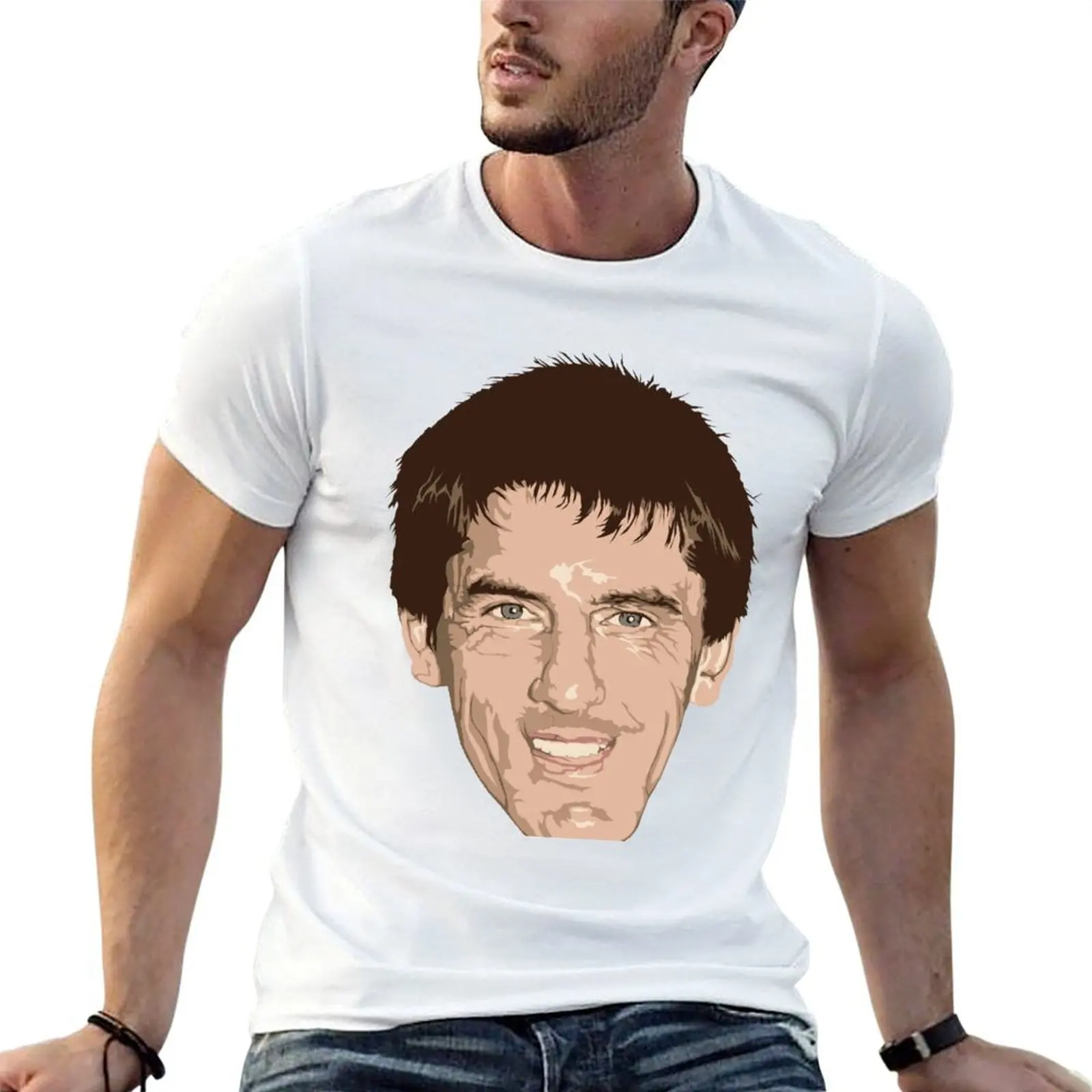 Peter Beardsley T-Shirt Quick Dry Training Short Sleeve Tee