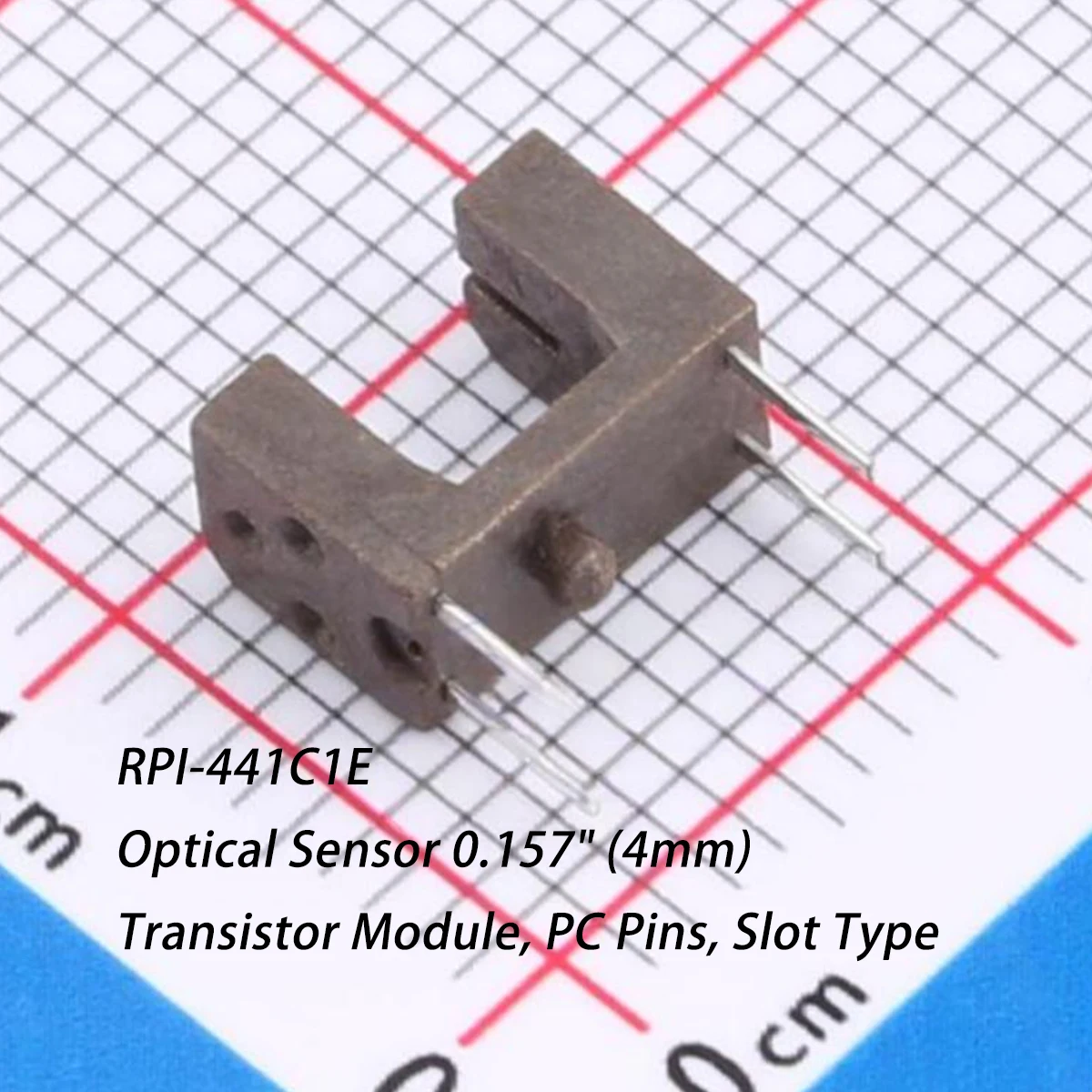 10PCS RPI-441C1E DIP-4 NEW Original 30mA 30V 50mA Gap 0.157'' 4mm 850nm 10us 1.4V DIP 4PIN SENSOR OPT SLOT TRANSISTOR MODUL