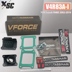 Motorcycle Reed Valve For Suzuki RM 85 2002-2019 V Force V4R83A-I With Intake Manifold Palheta Boit A Clapet Box VForce 4 RM85