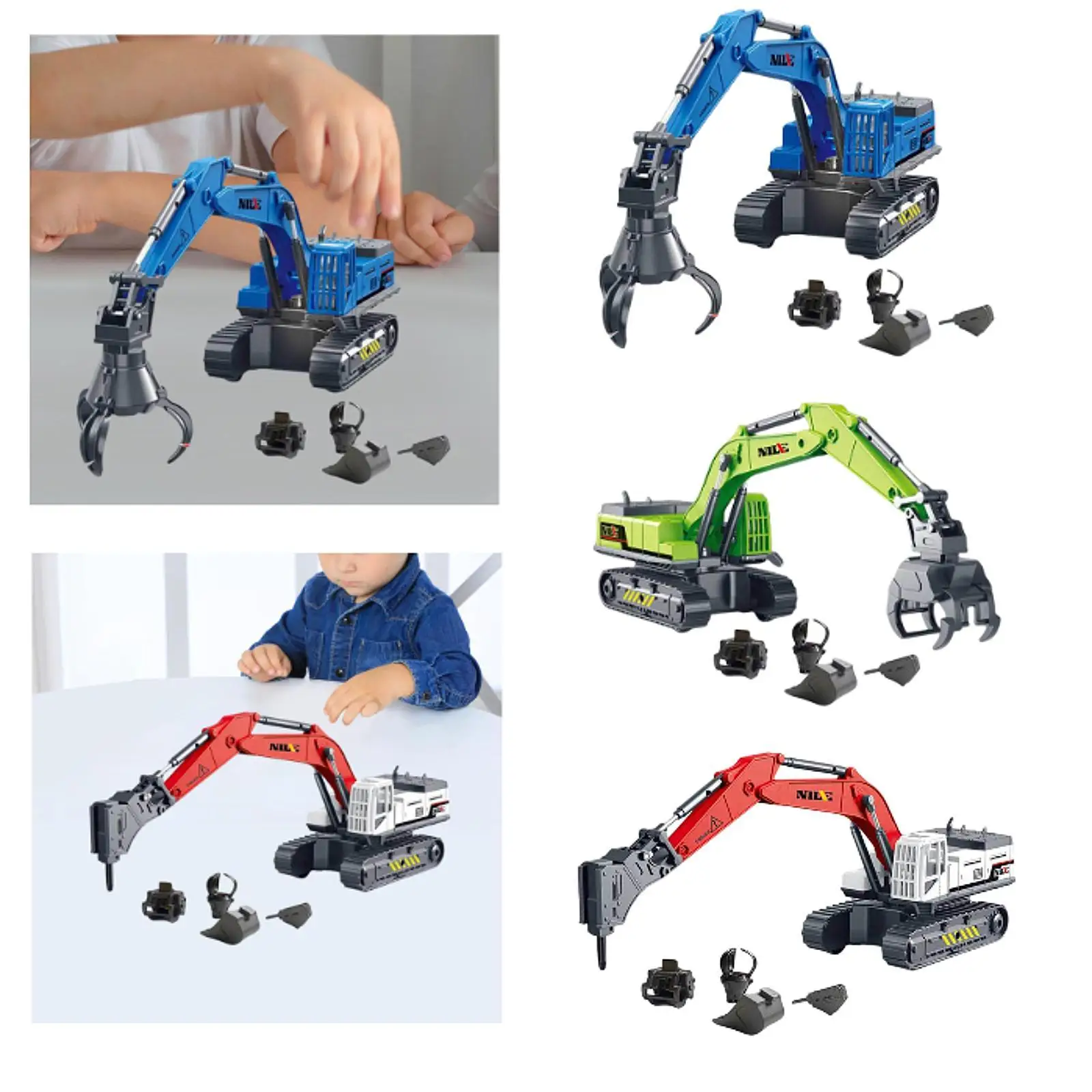 

Construction Vehicles Toy Party Supplies Inertia Car for Kids Children Gift