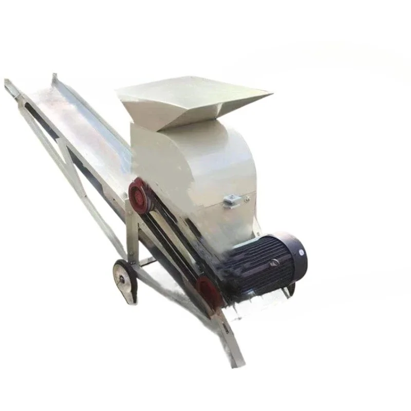 Small nutrient soil pulverizer, sheep manure, cow manure, fertilizer pulverizer, wet soil, frozen soil pulverizer