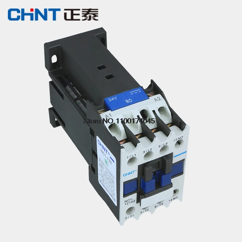 

Original CHNT DC Magnetic Contactor NO NC NC1-0910Z NC1-1210Z NC1-1810Z NC1-2510Z NC1-3210Z 9A 12A 18A 25A 32A 40A 50A DC 24V