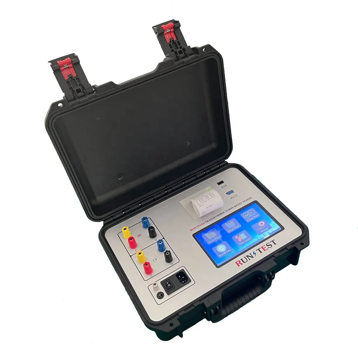 

RUN-TT10A Low Price Transformer Turns Ratio Test Set Automatic 3-phase TTR Meter Turn Ratio Tester