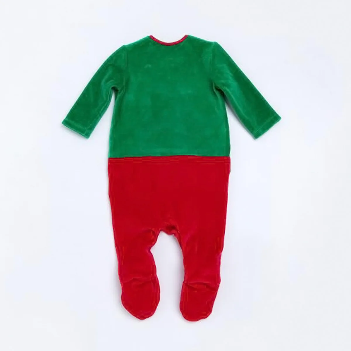 

Thickened Velvet Onesie Baby Santa Claus Suit Christmas Romper Jumpsuit Keep Warm Toddler Costume Premium Cotton