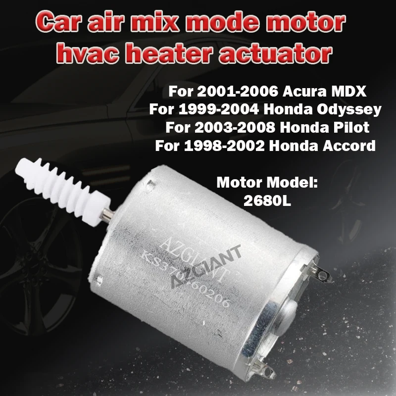 

AW0637006830 Для Acura MDX/Honda Odyssey Pilot Accord Автомобильный режим смешивания воздуха, привод обогревателя hvac, управление aircon, детали 2680L