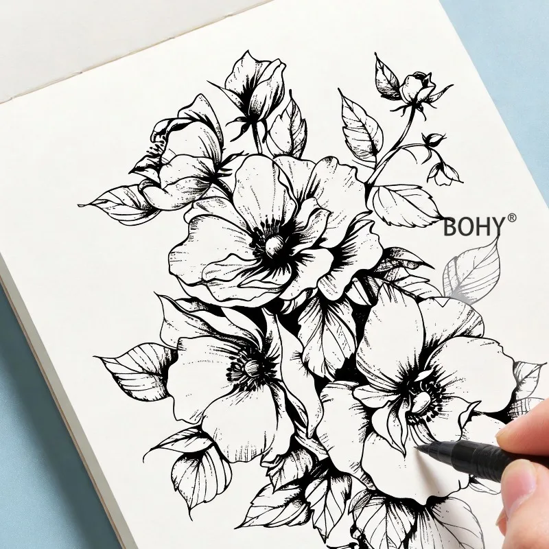 1 Adult Decompression and Drawing Book, Featuring Intricate Floral Patterns/collection of Cute Pets and Other Draft Themes