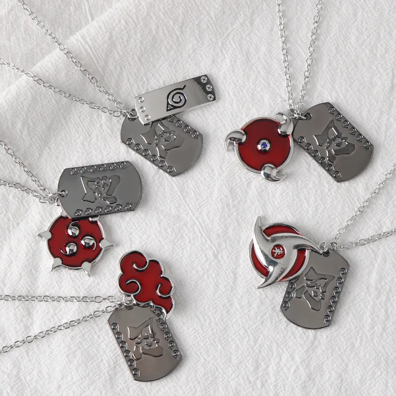 Collar de protección para la frente de Naruto, transmisión de tormentas de viento, ojos de la rueda de sangre de Konoha, nube roja, accesorios de cosplay
