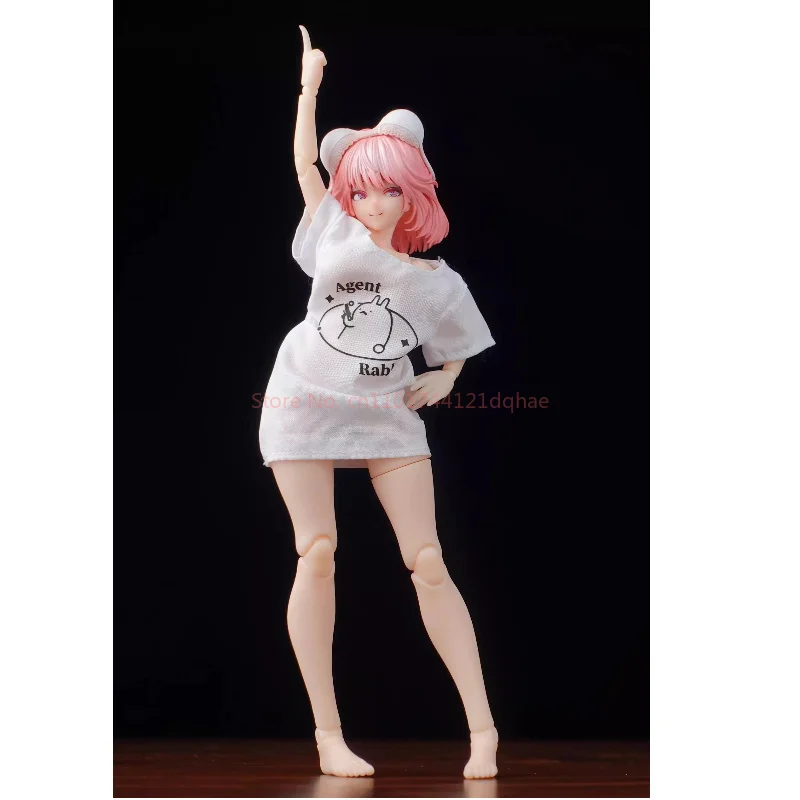 Figur Anime Skala 1/12 Pra-Cat - Cangkang Siput RA01L Irene Holiday Leisure Articulated Collectible Posable Joints Display Model