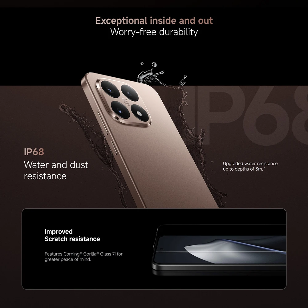 Versión global Xiaomi 15T Holofote Fotografía 6.83″ 67W HyperCharge 5500mAh 120Hz Pantalla MediaTek Dimensity 8400-Ultra Leica Summilux lente óptica Light Fusion 800 Extraordinaria HDR10+ de alta densidad a través de colores vivos y contraste rico 8