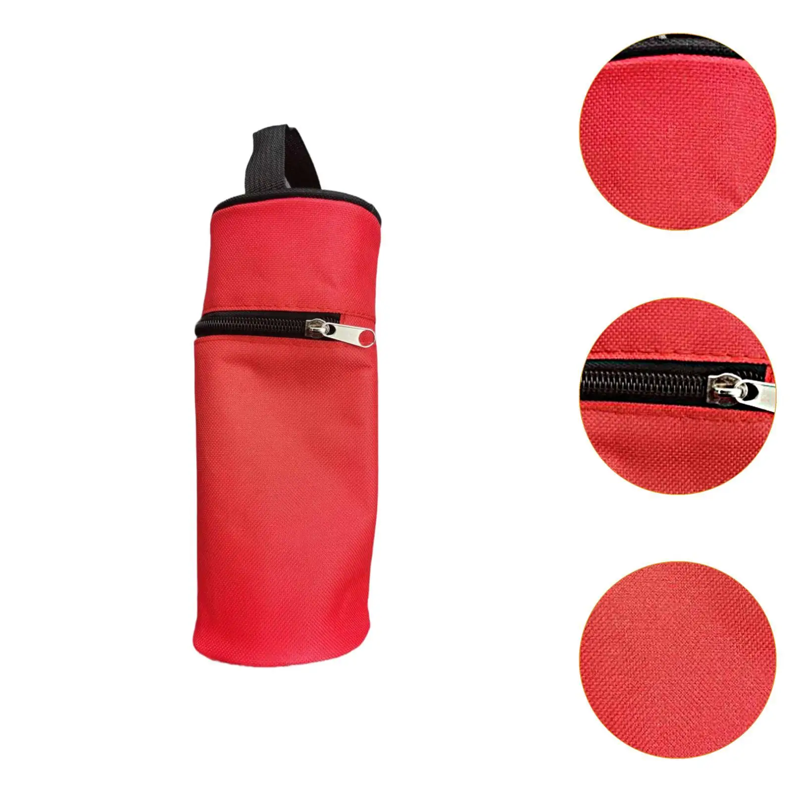 Water Bottle Carry Bag, Water Bottle Carry Handbag, Carrying Bag with Zipper, Insulated Water Bottle Bag