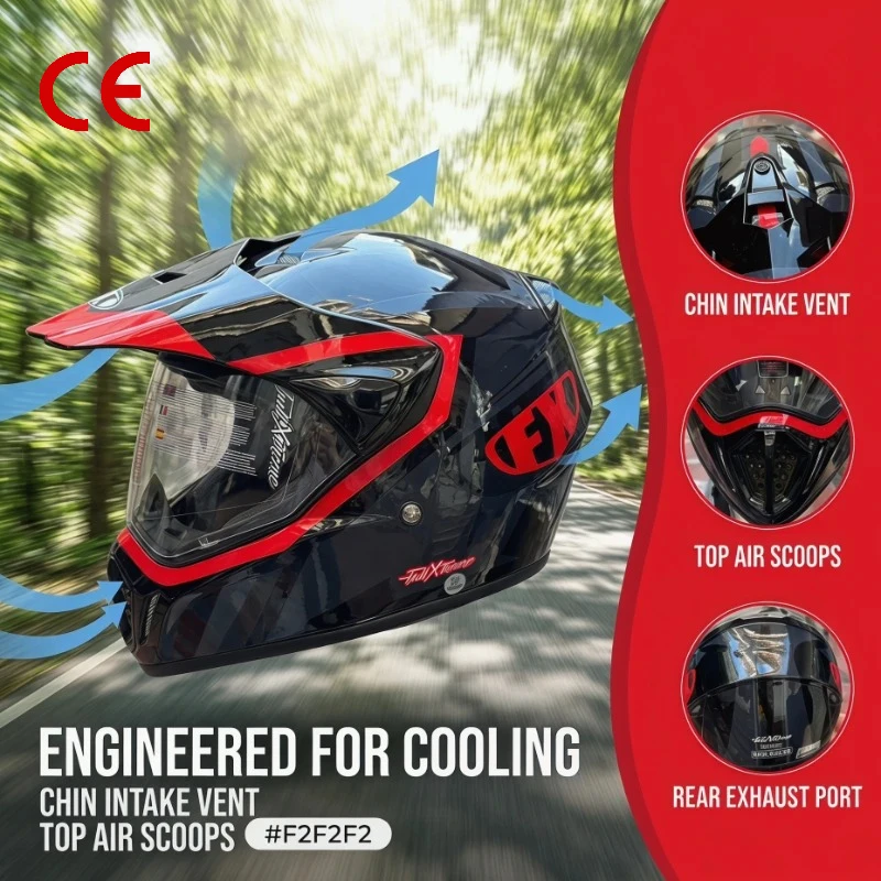 

1PCS Motocross Helmet MTB ATV Motorcycle Cascos Pattern Off-Road Capacete Motorbike Anti-Glare,Motorcycle Equipment