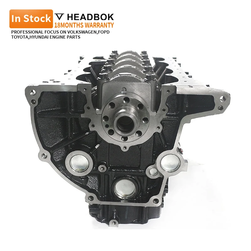 Nowe części do silników Diesla ForAuto 3.0D Kompletny blok silnika (Long Block) Zmontowany Assy 1KD Pasuje do Toyoty
