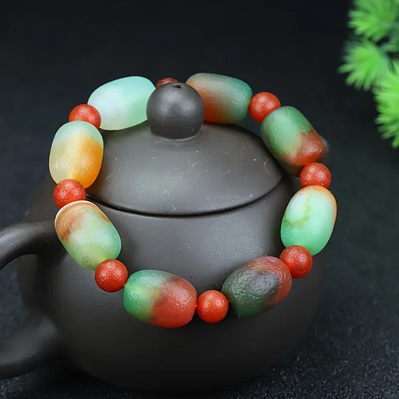 

Natural Stone Bracelet, Retro Classic Ethnic Style Bracelet.